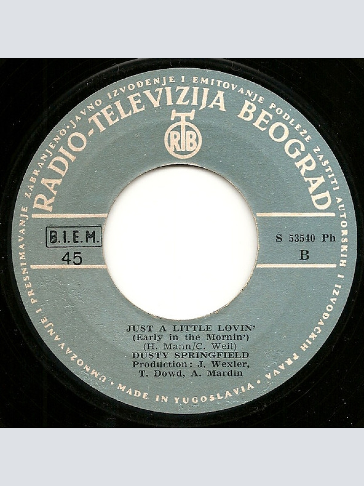 Vinyl / Dusty Springfield - Son-Of-A Preacher Man