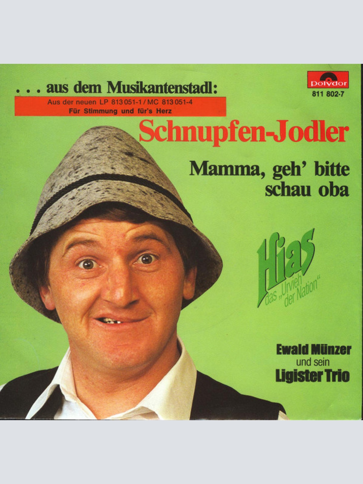Vinyl / Hias & Original Ligister Trio - Schnupfen-Jodler