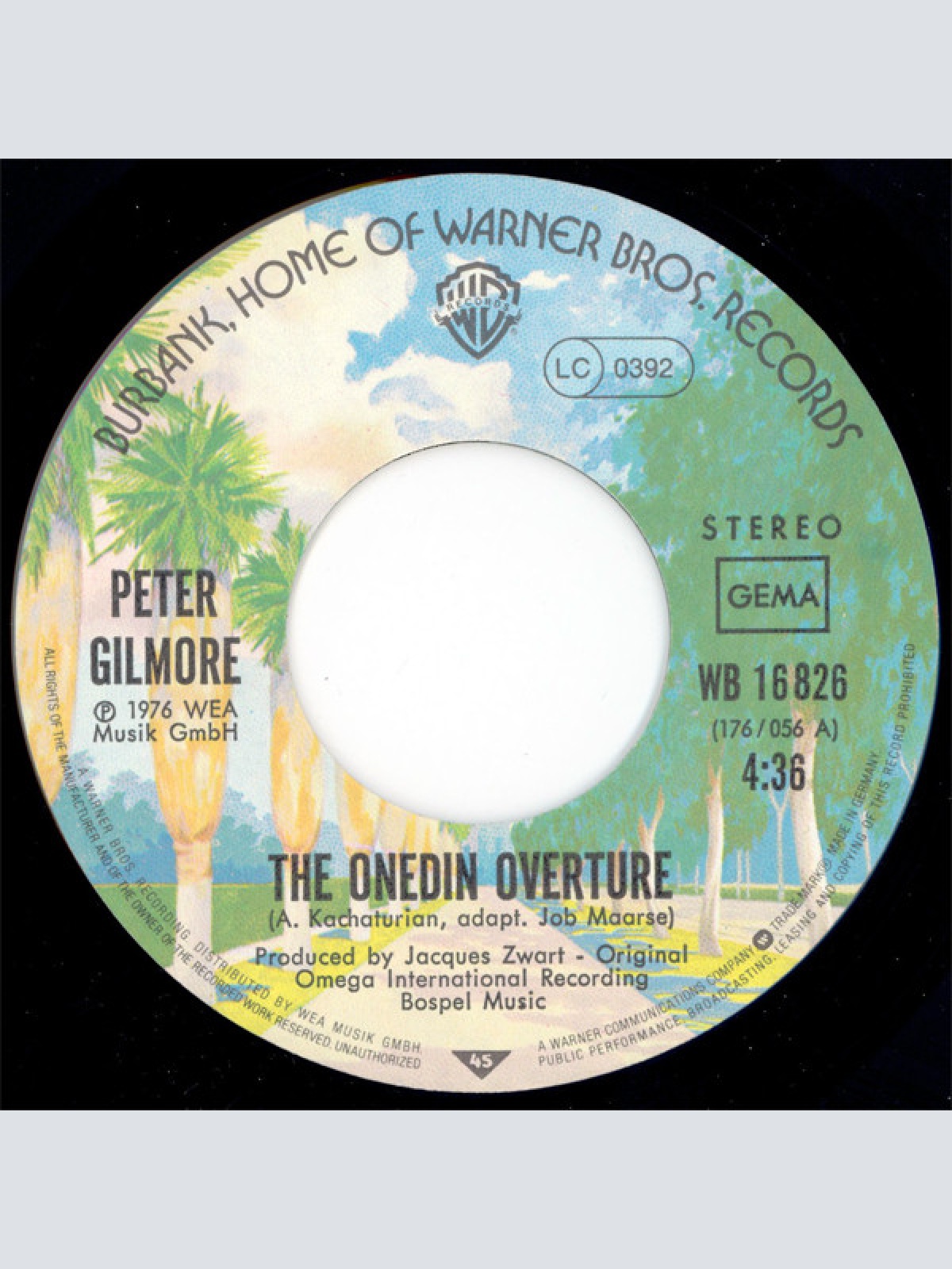 Vinyl / Peter Gilmore - Sailor (Seemann)