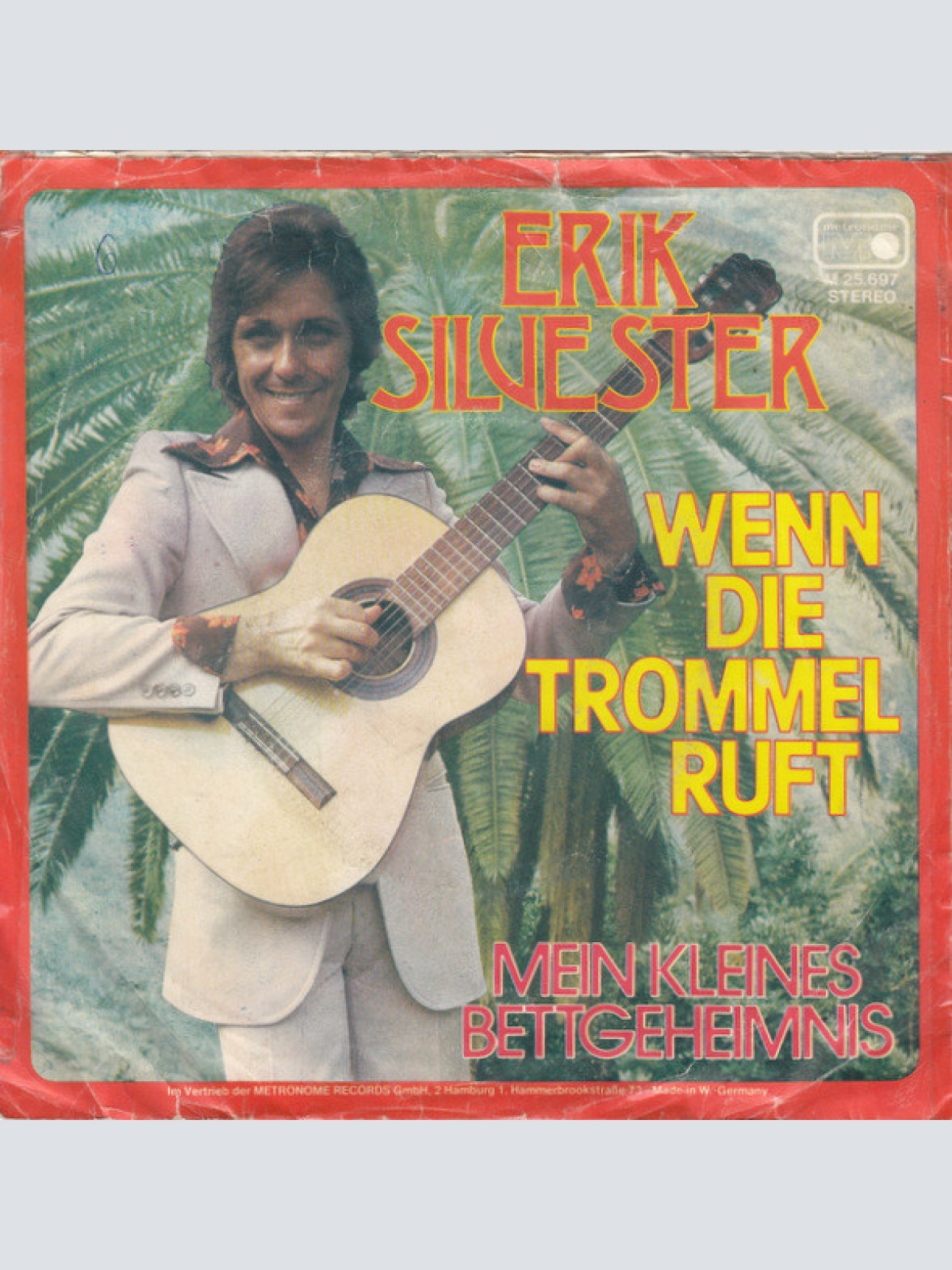 Vinyl / Erik Silvester - Wenn Die Trommel Ruft