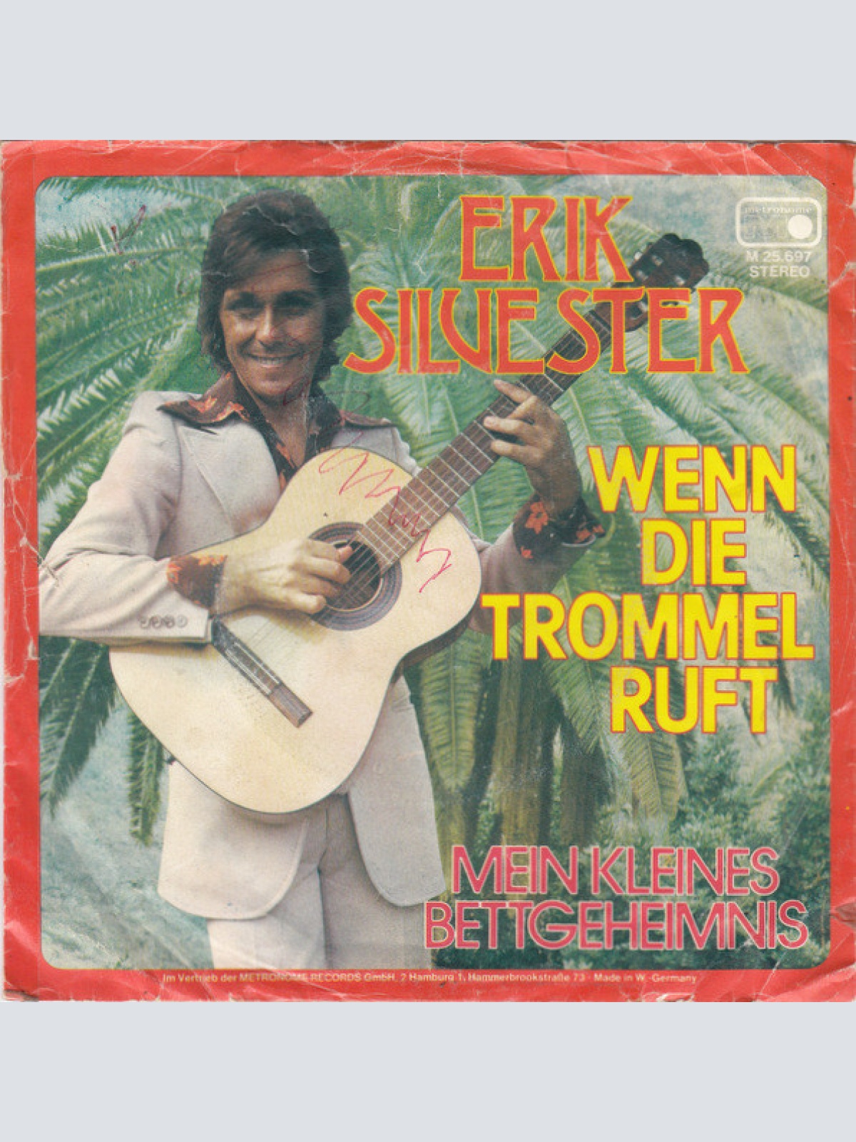 Vinyl / Erik Silvester - Wenn Die Trommel Ruft