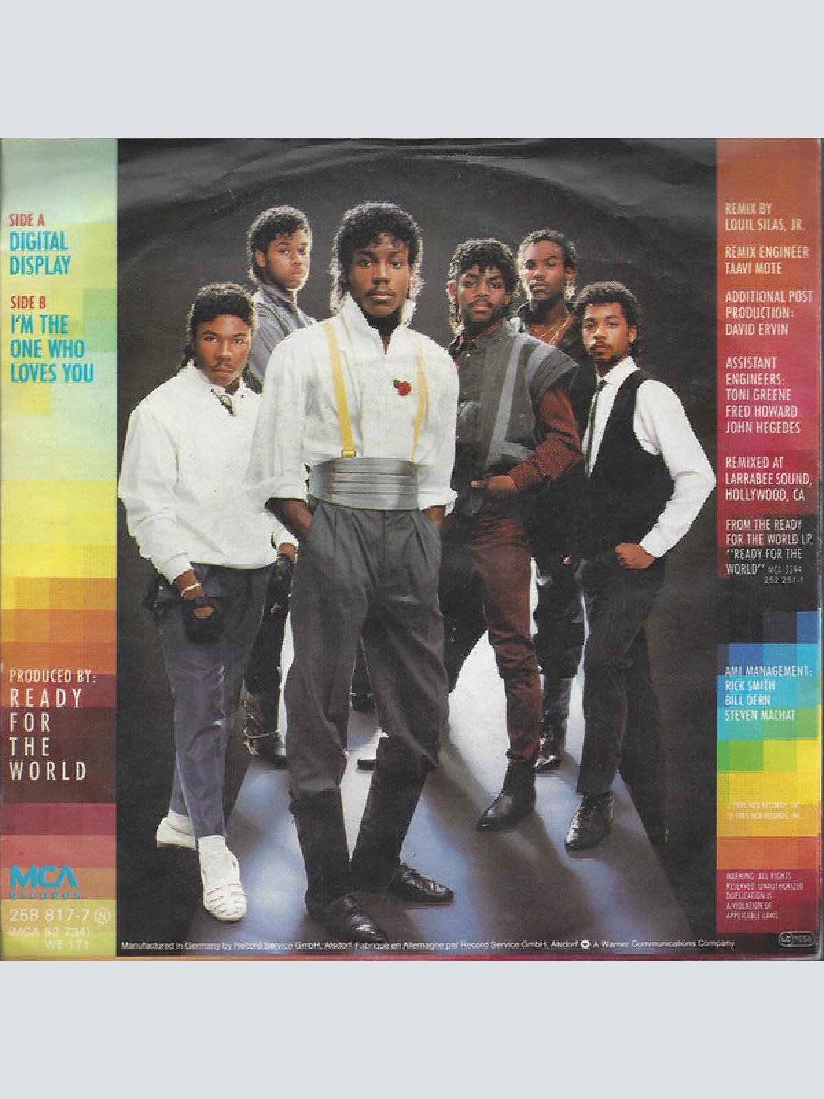 Vinyl / Ready For The World - Digital Display