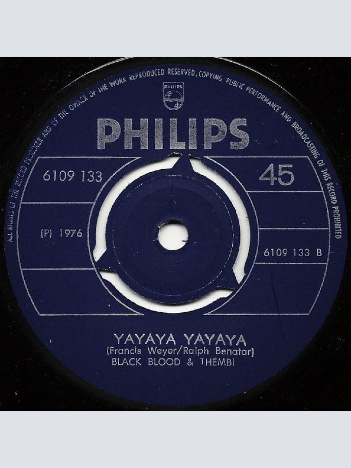 Vinyl / Black Blood (2) & Thembi - Kirie Kirio