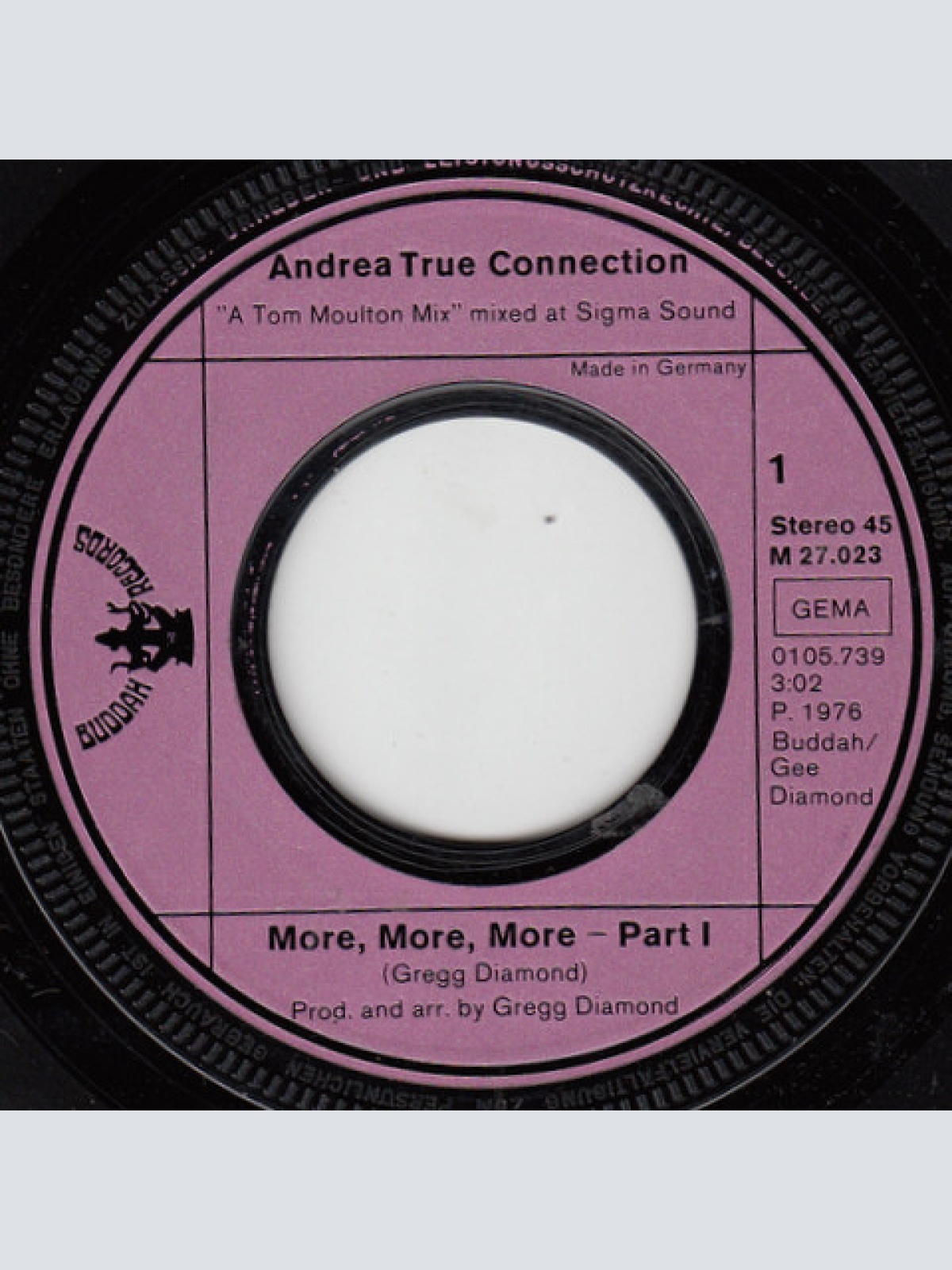 Vinyl / Andrea True Connection - More More More