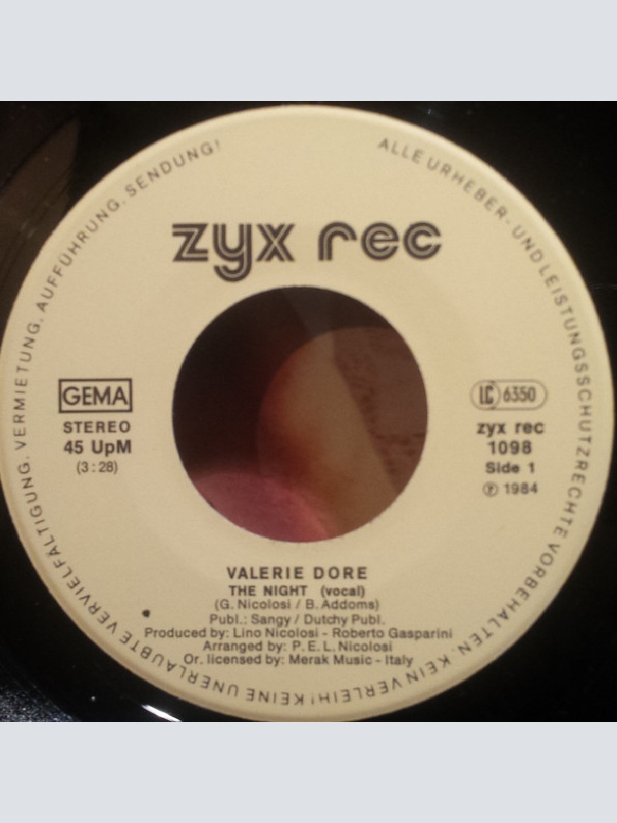 Vinyl / Valerie Dore - The Night