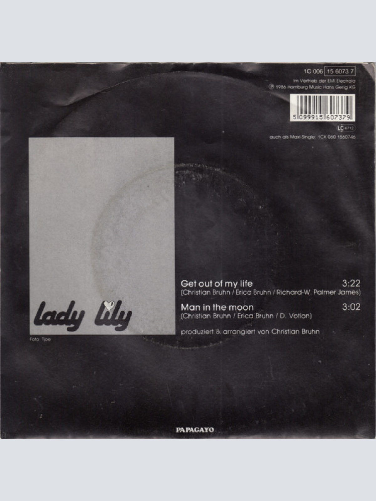Vinyl / Lady Lily - Get Out Of My Life