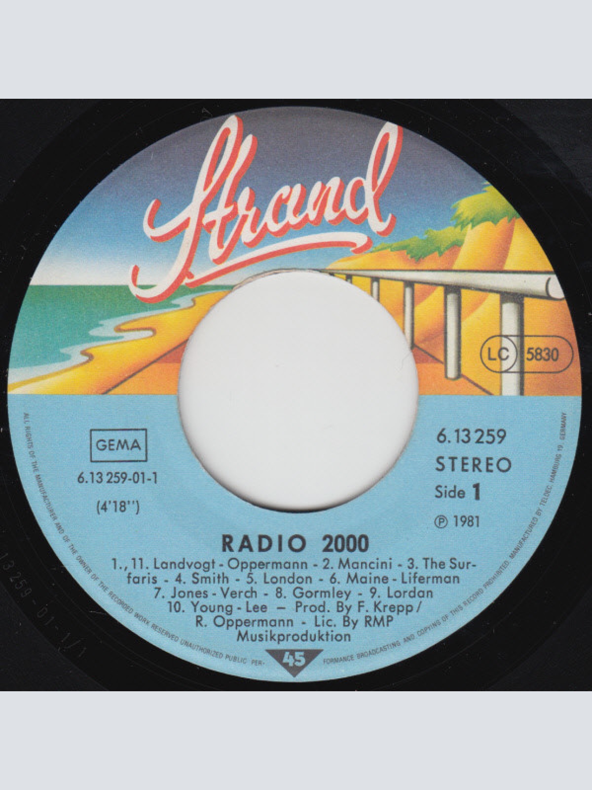 Vinyl / Radio 2000 - Radio 2000 (Medley)