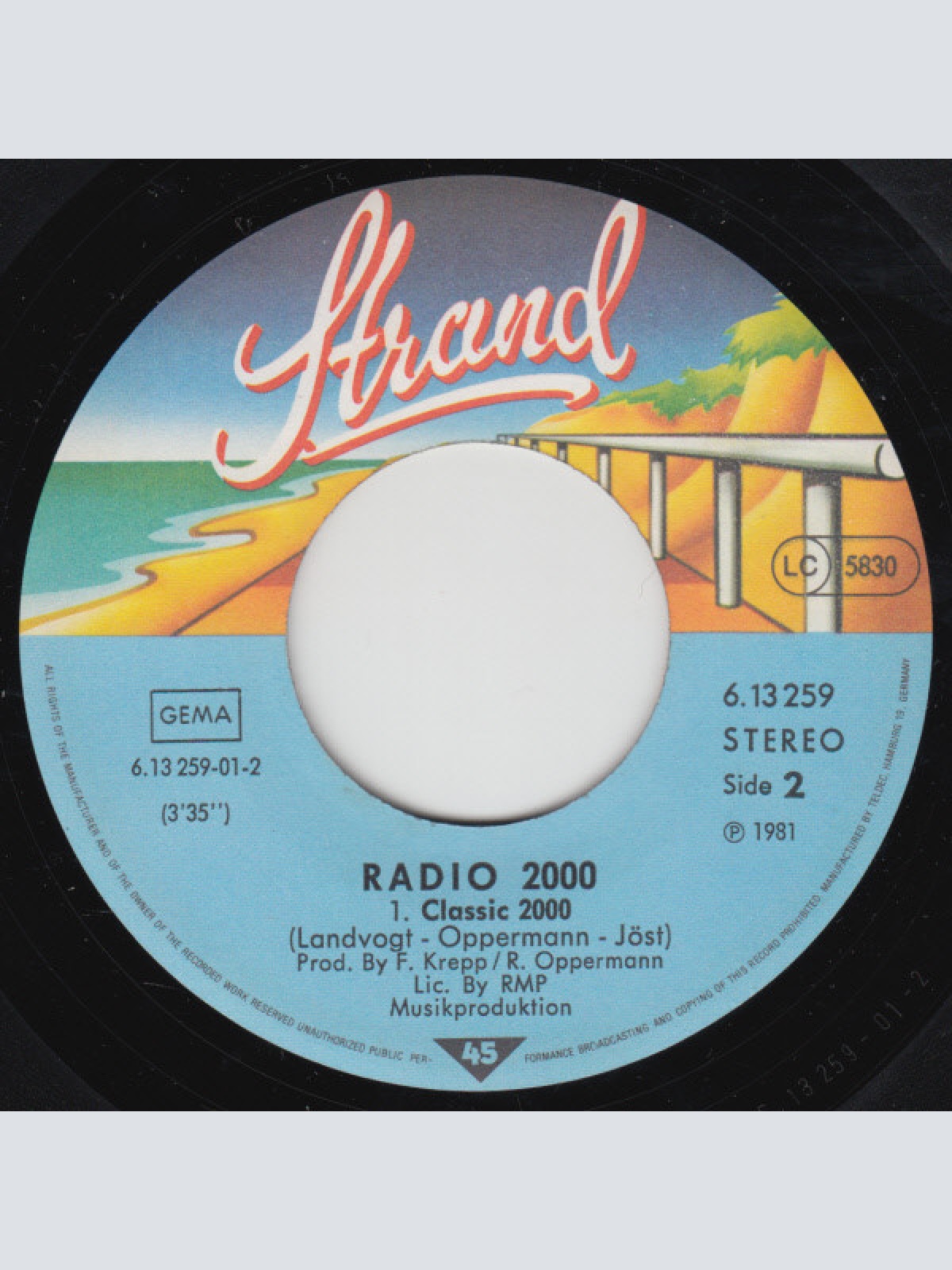 Vinyl / Radio 2000 - Radio 2000 (Medley)