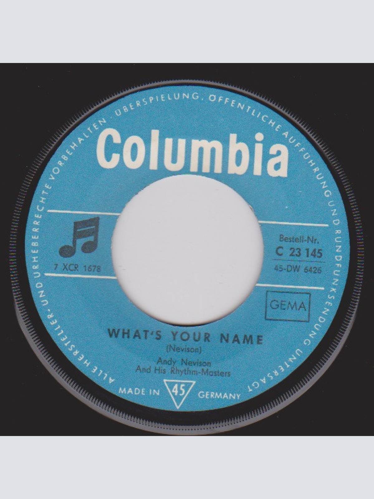 Vinyl / Andy Nevison And His Rhythm-Masters* - Indiano