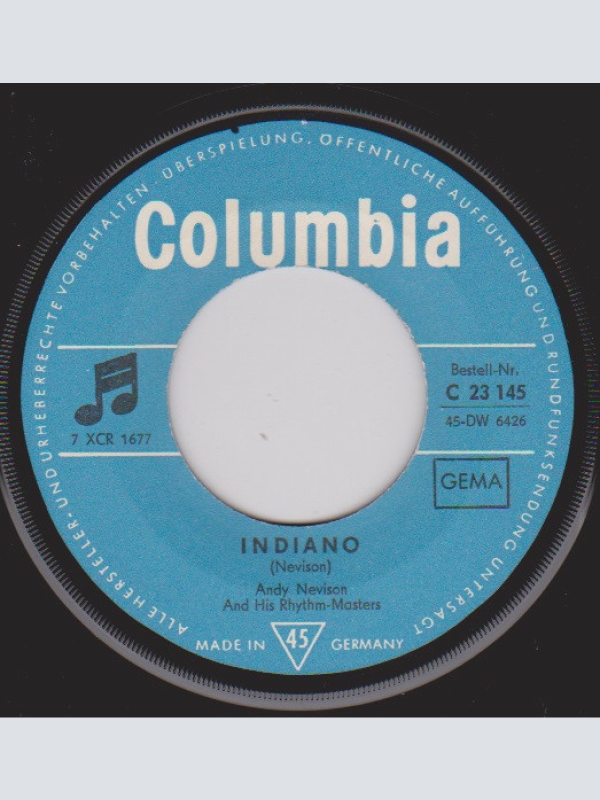 Vinyl / Andy Nevison And His Rhythm-Masters* - Indiano