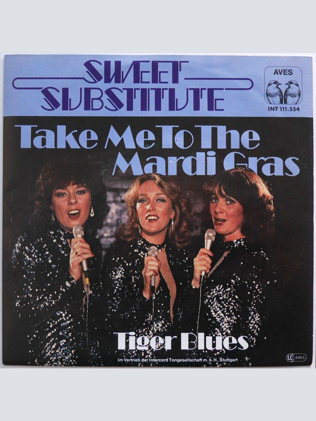 Vinyl / Sweet Substitute - Take Me To The Mardi Gras