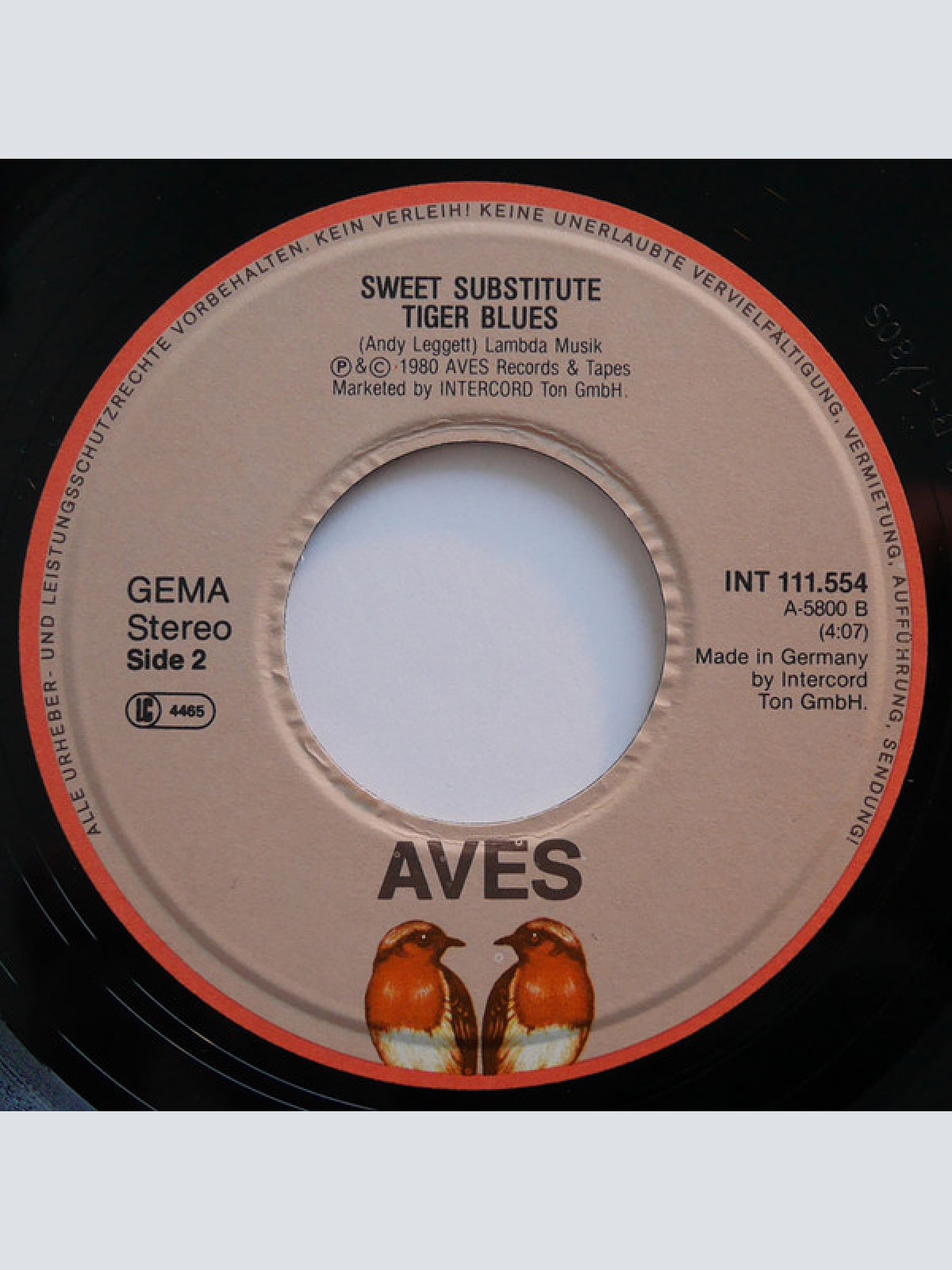 Vinyl / Sweet Substitute - Take Me To The Mardi Gras