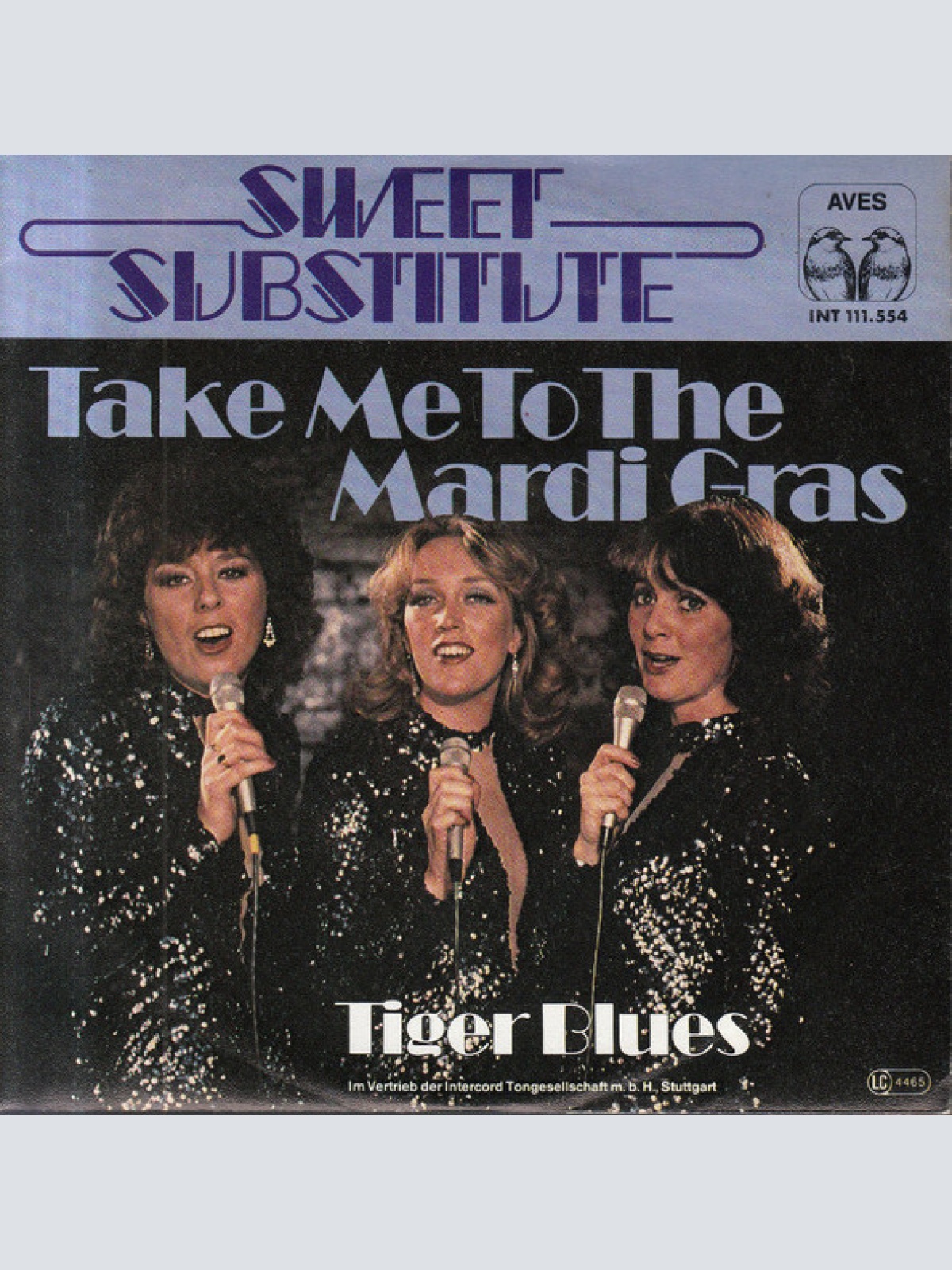 Vinyl / Sweet Substitute - Take Me To The Mardi Gras