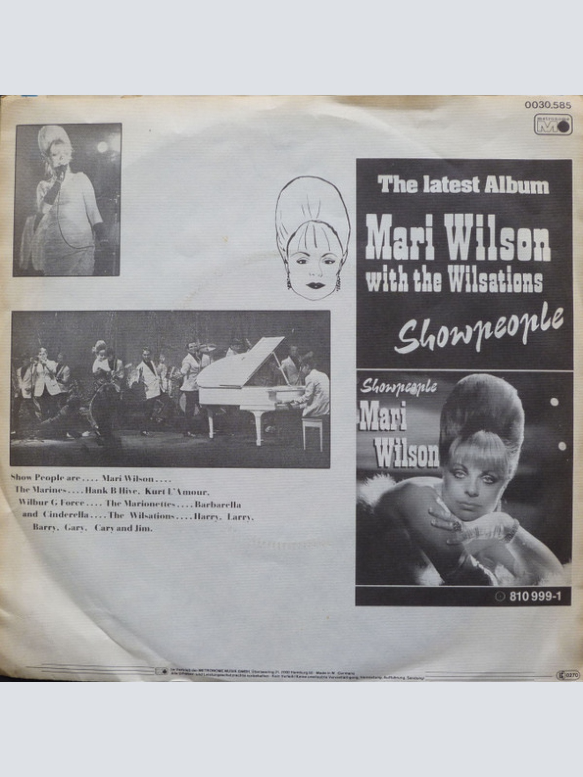 Vinyl / Mari Wilson - Just What I Always Wanted