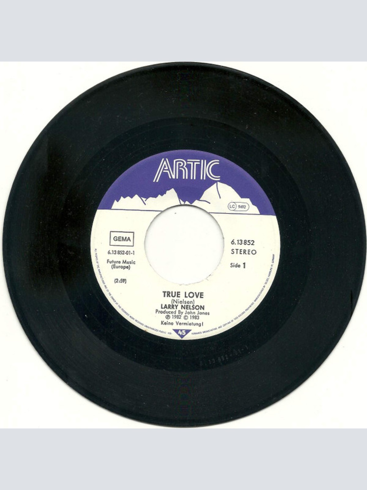 Vinyl / Larry Nelson (2) - True Love