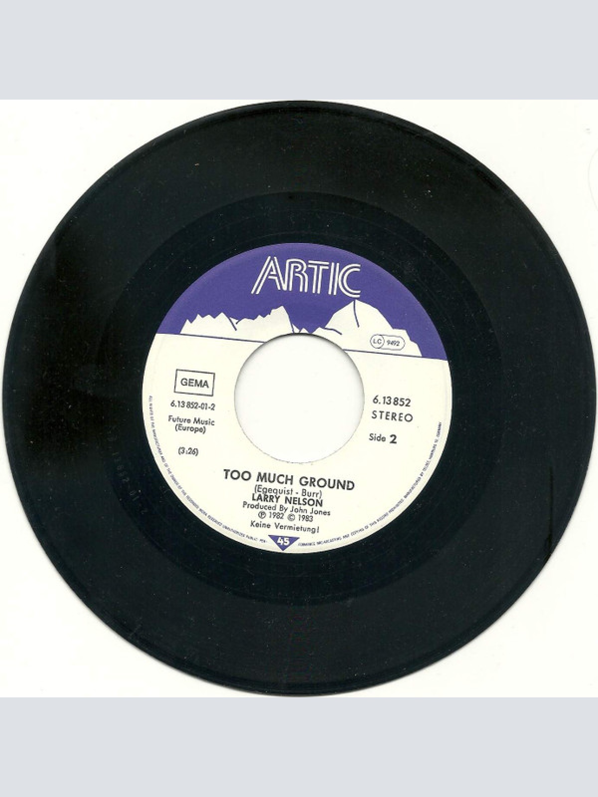 Vinyl / Larry Nelson (2) - True Love