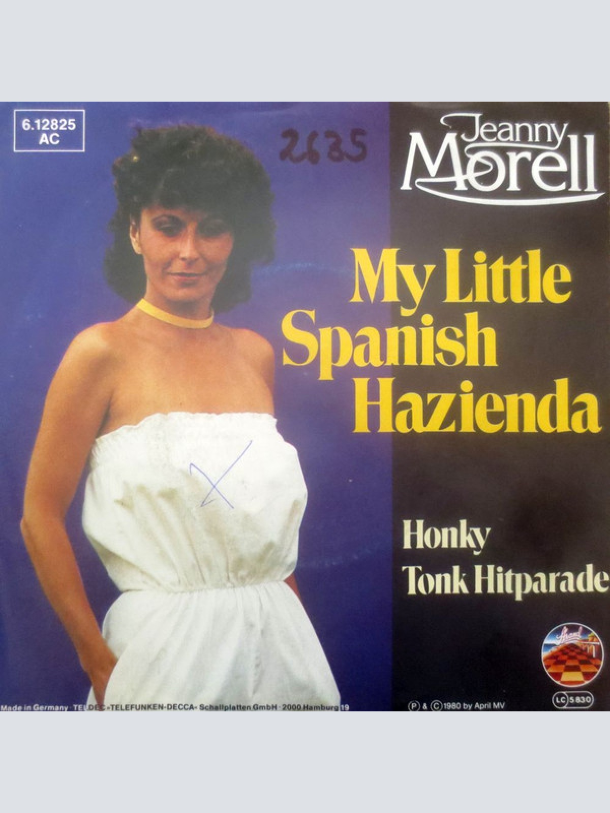 Vinyl / Jeanny Morell - My Little Spanish Hazienda