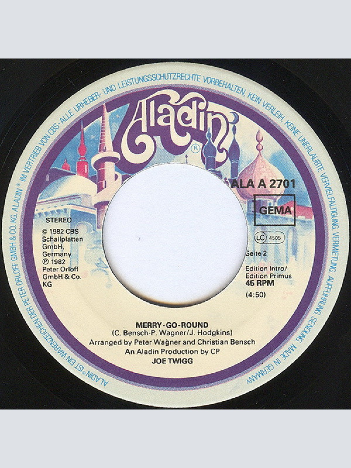 Vinyl / Joe Twigg - La La La Song