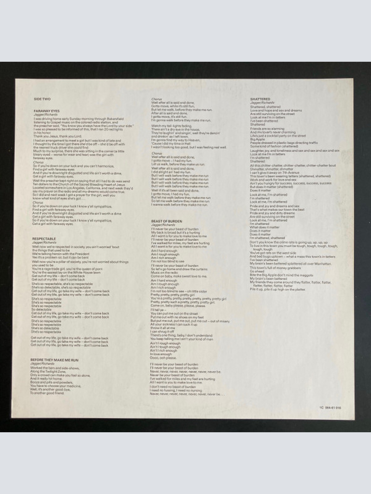 Vinyl / The Rolling Stones - Some Girls