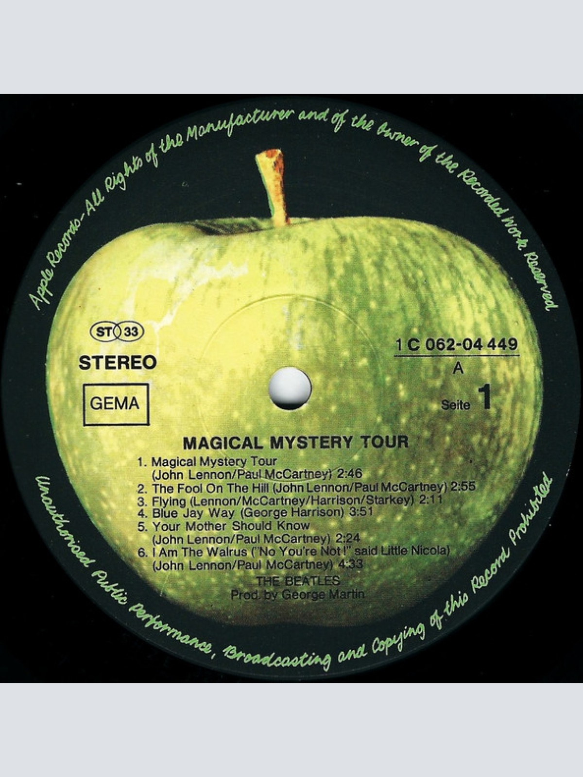 Vinyl / The Beatles - Magical Mystery Tour Plus Other Songs