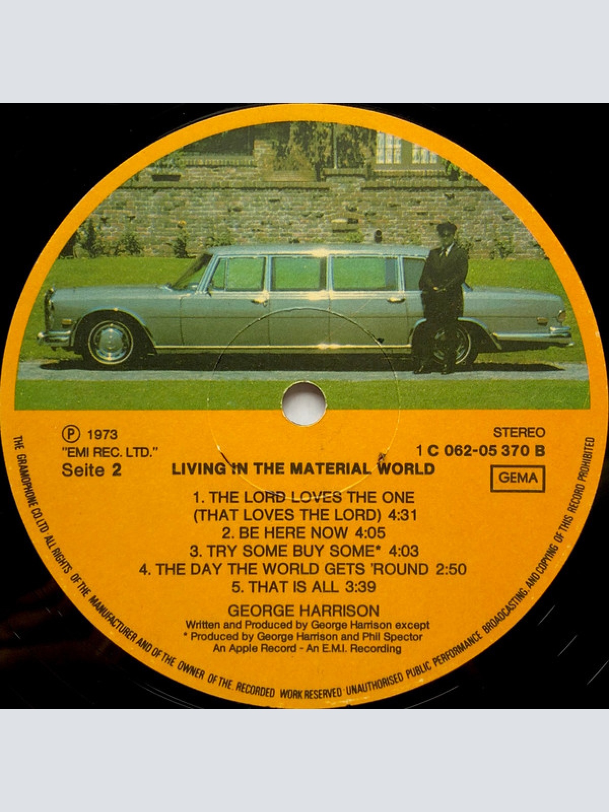 Vinyl / George Harrison - Living In The Material World