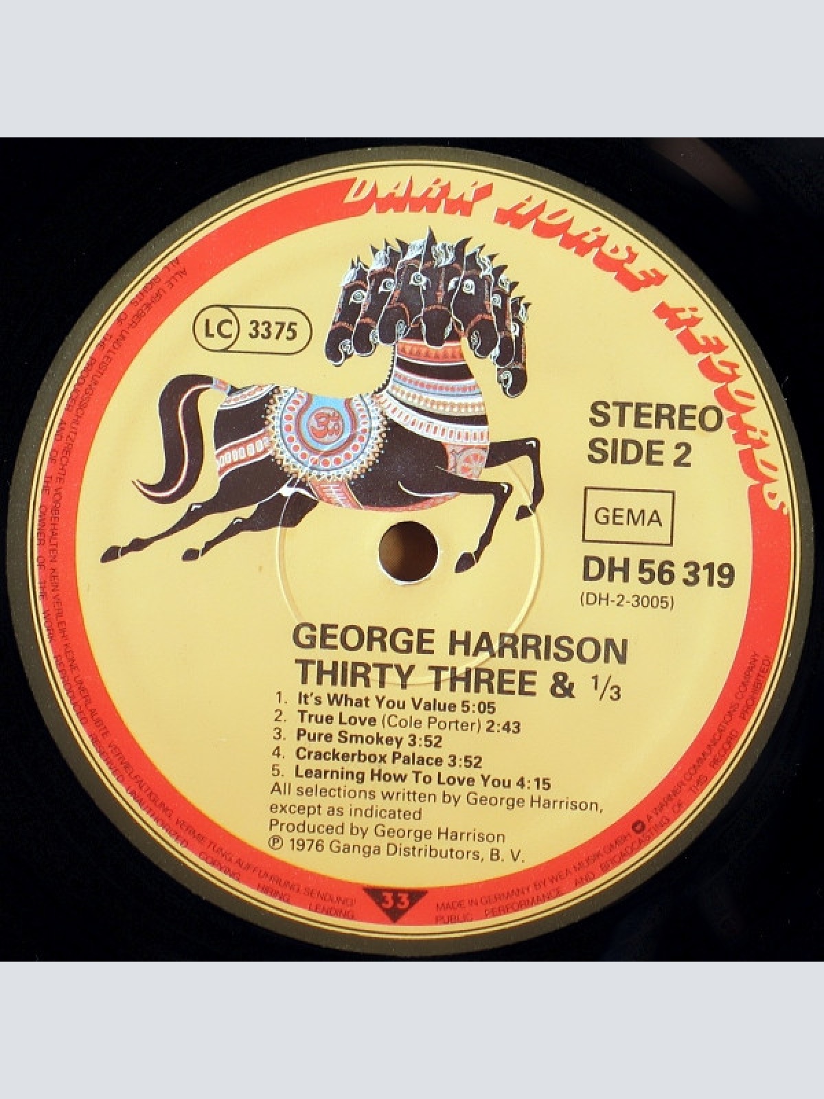 Vinyl / George Harrison - Thirty Three & 1/3