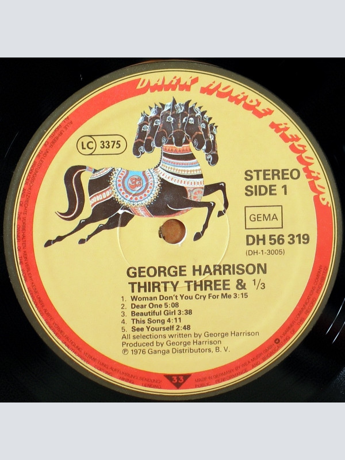 Vinyl / George Harrison - Thirty Three & 1/3