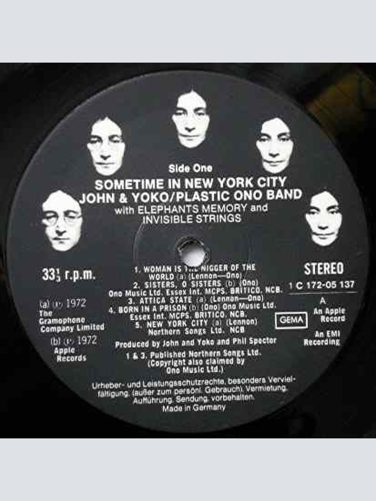 Vinyl / John & Yoko* / Plastic Ono Band* With Elephant's Memory* And Invisible Strings - Some Time In New York City