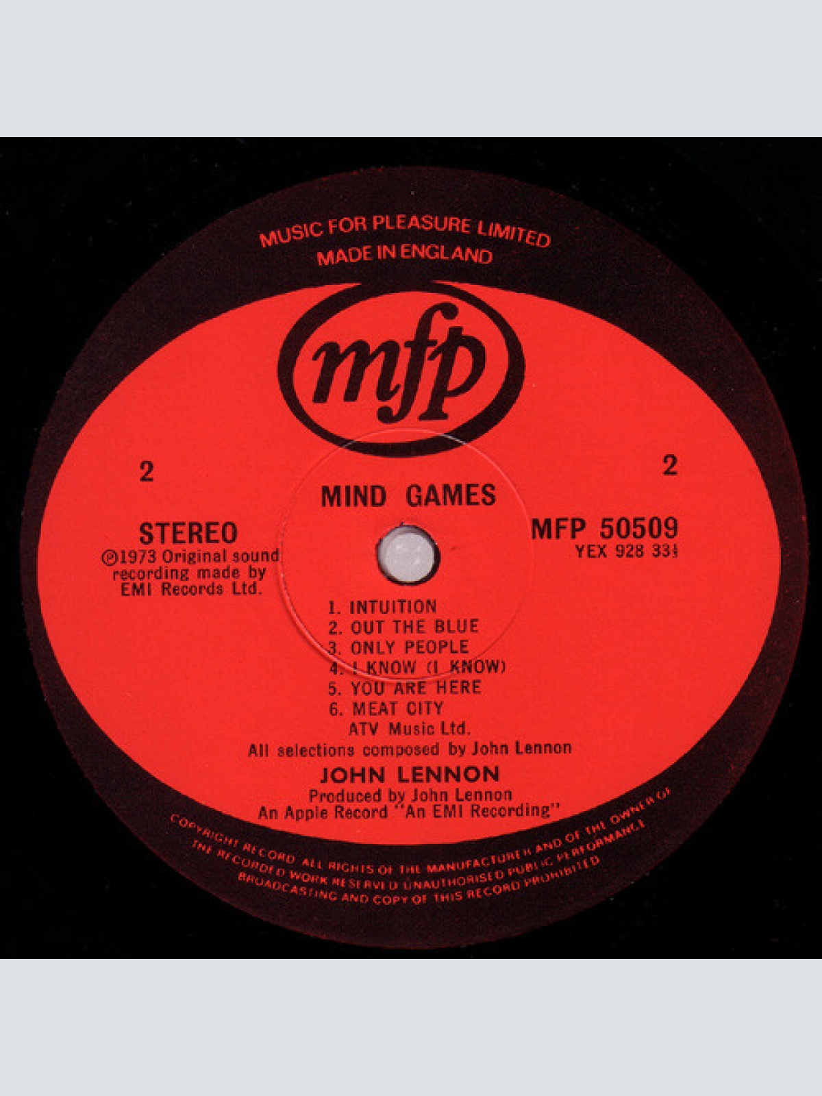 Vinyl / John Lennon - Mind Games