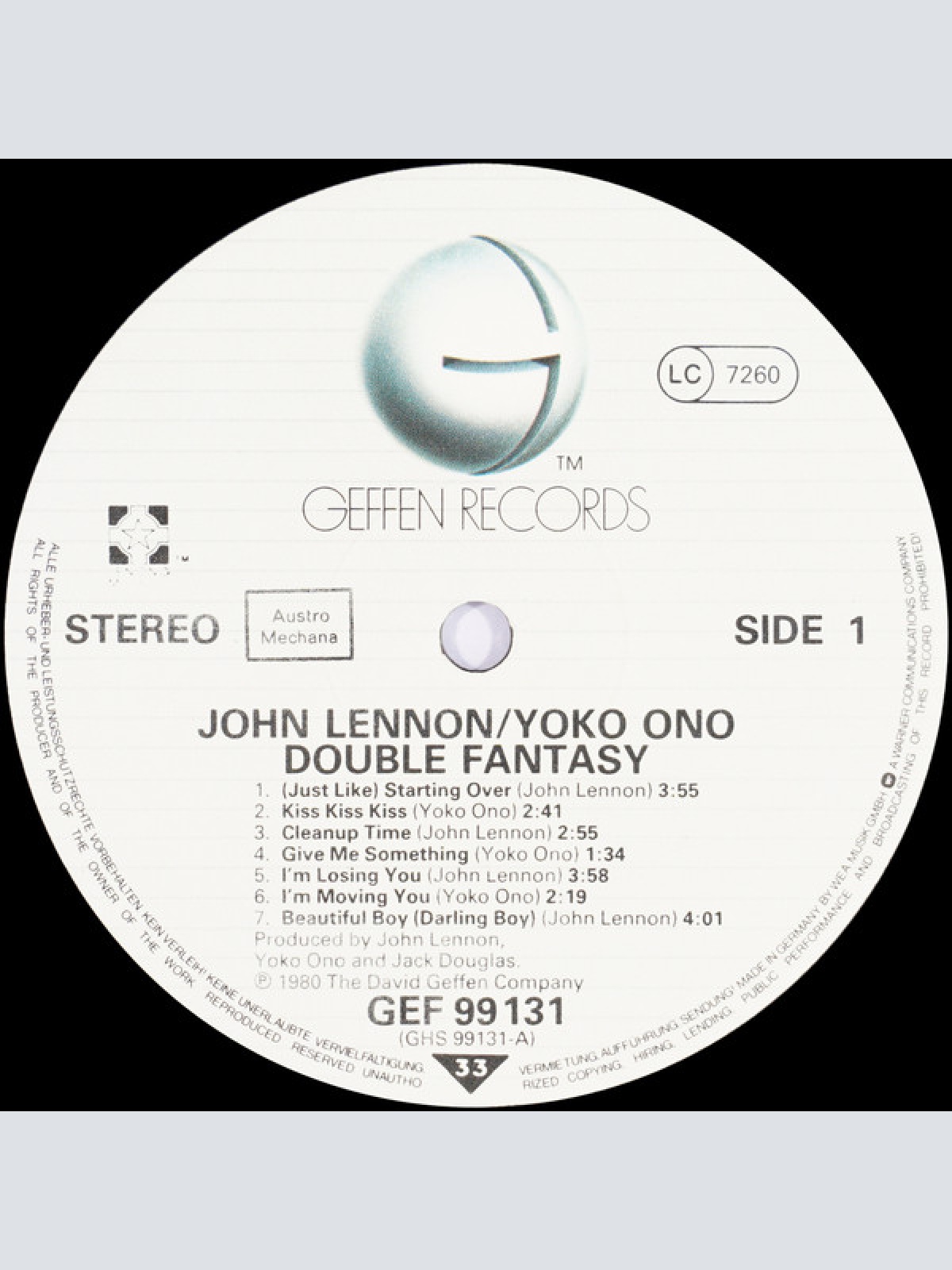 Vinyl / John Lennon & Yoko Ono - Double Fantasy