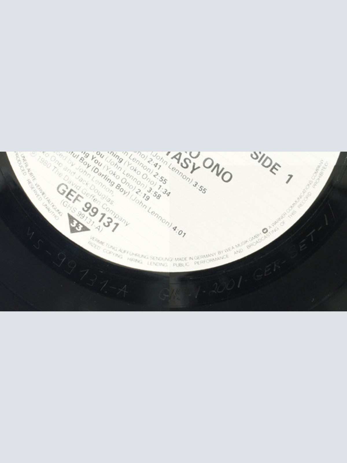 Vinyl / John Lennon & Yoko Ono - Double Fantasy