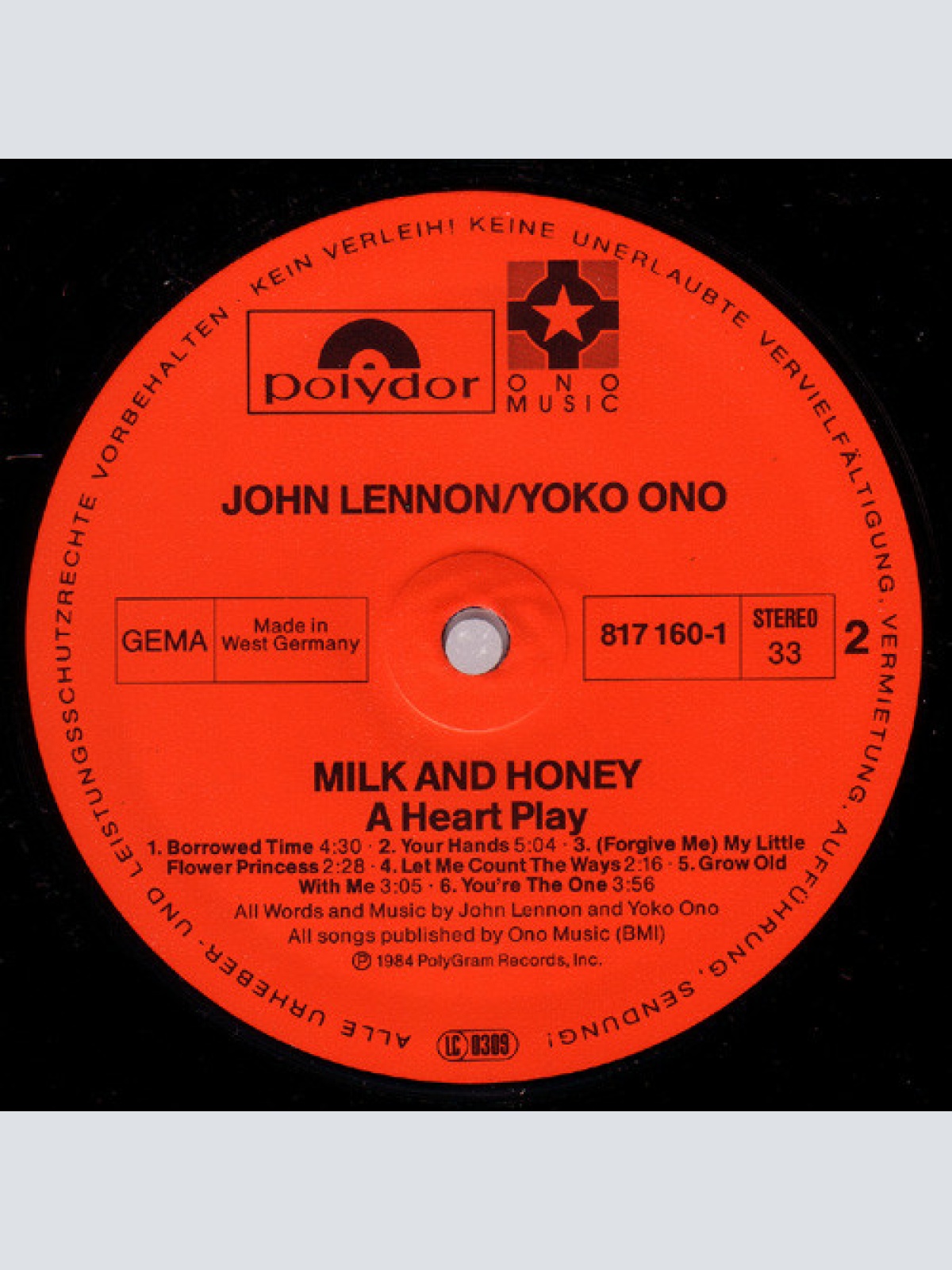 Vinyl / John Lennon & Yoko Ono - Milk And Honey