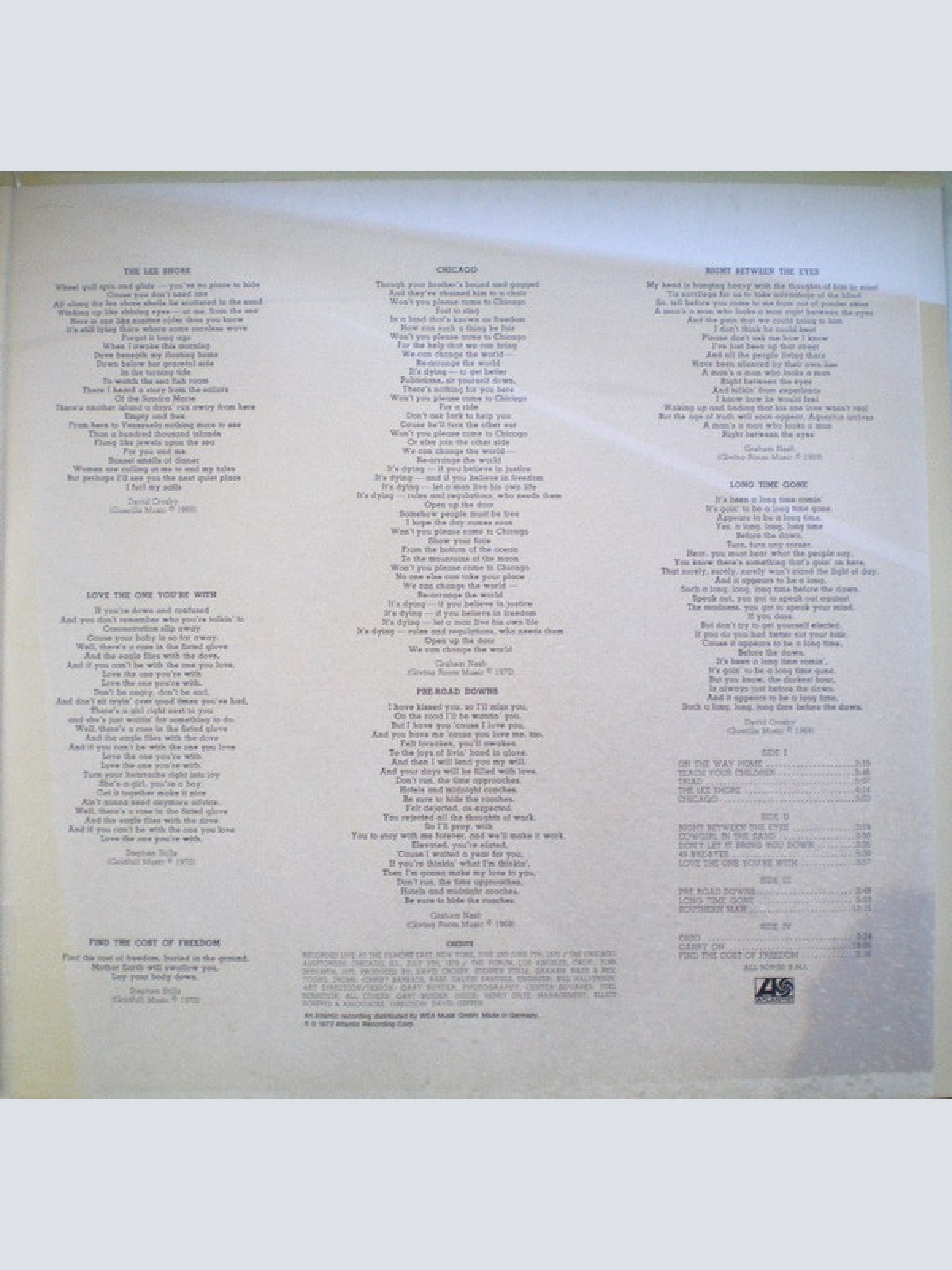 Vinyl / Crosby, Stills, Nash & Young - 4 Way Street