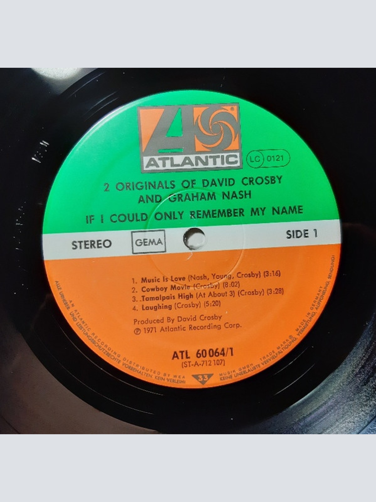 Vinyl / David Crosby / Graham Nash - 2 Originals Of David Crosby & Graham Nash