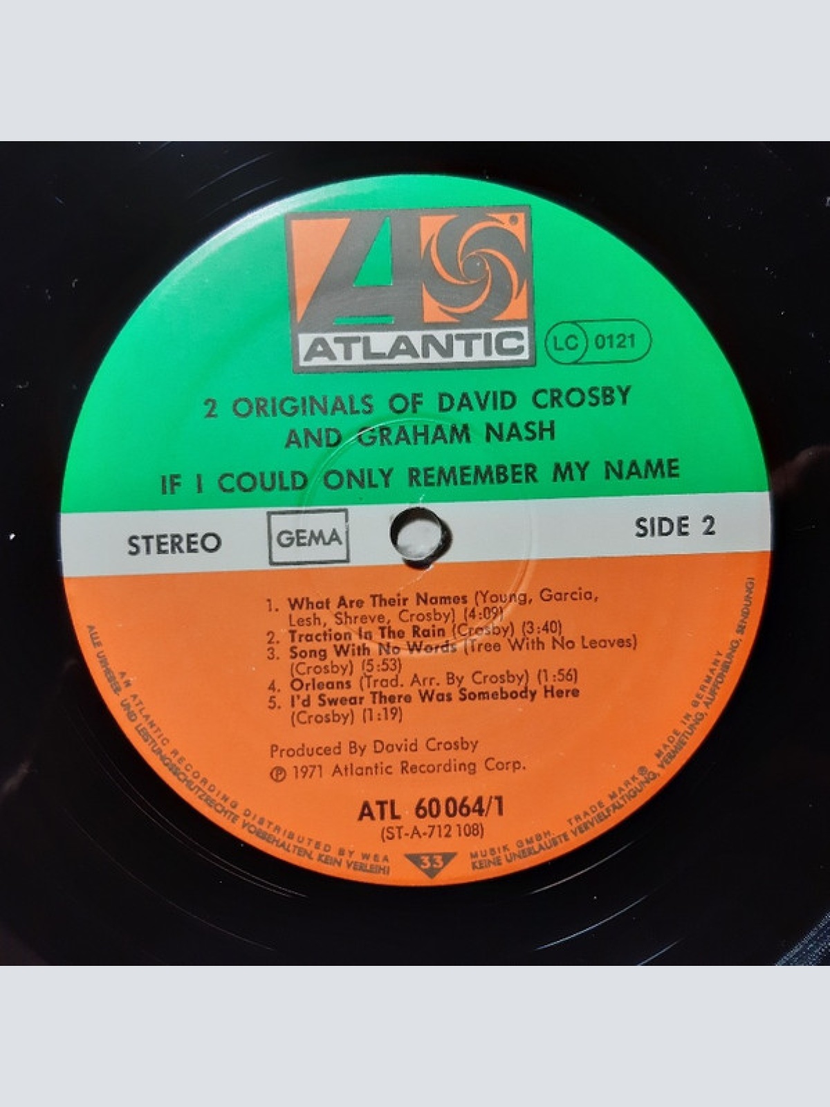 Vinyl / David Crosby / Graham Nash - 2 Originals Of David Crosby & Graham Nash