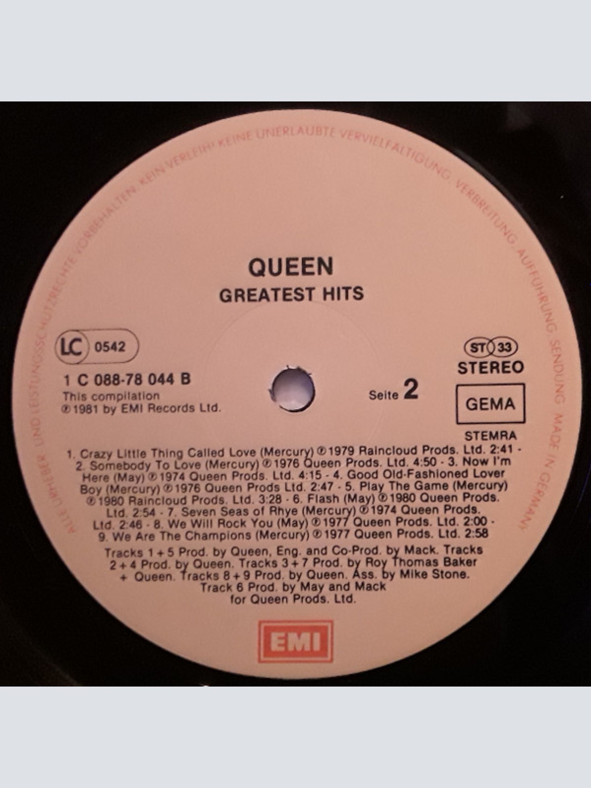 Vinyl / Queen - Greatest Hits