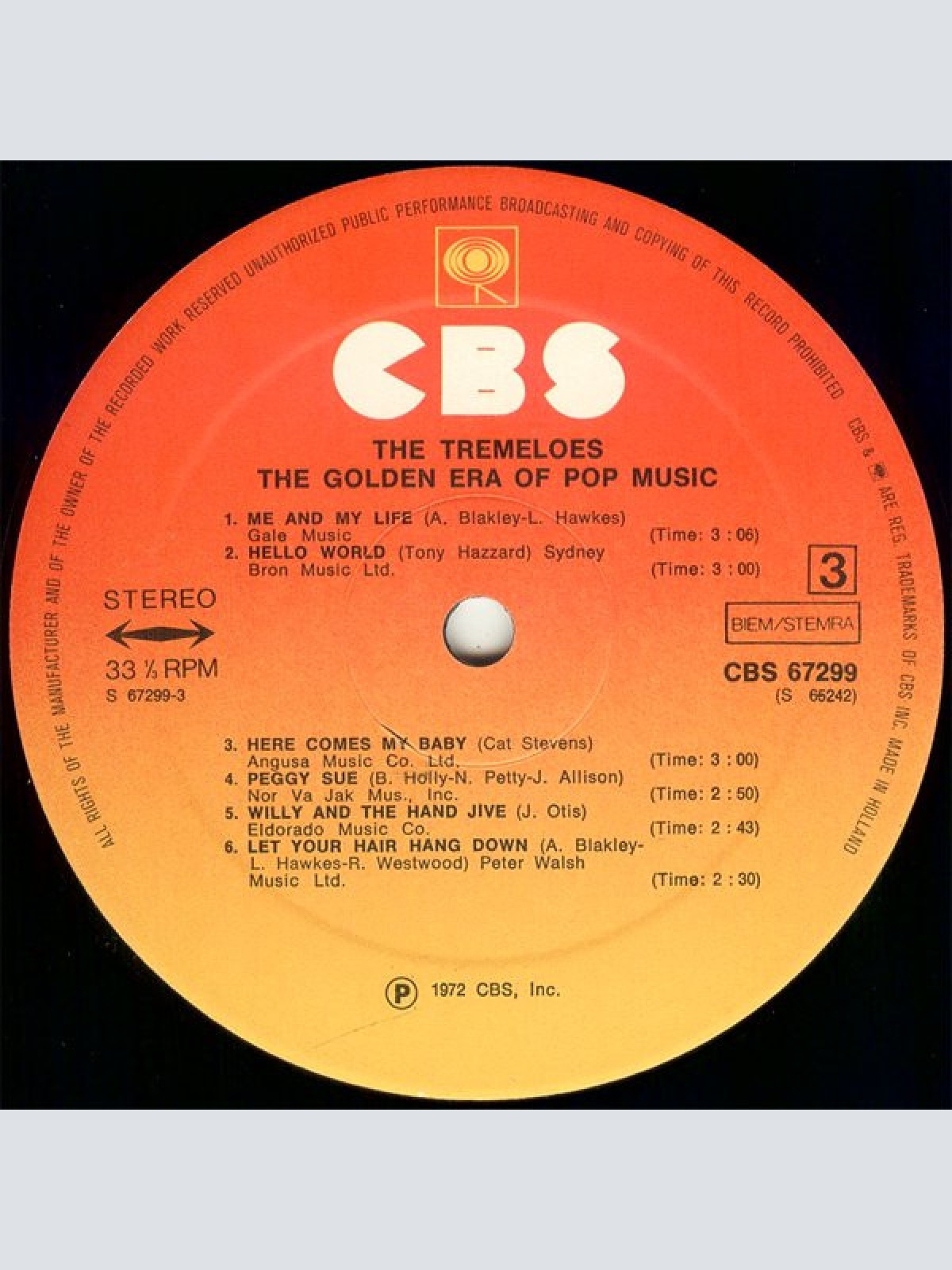 Vinyl / The Tremeloes - The Golden Era Of Pop Music