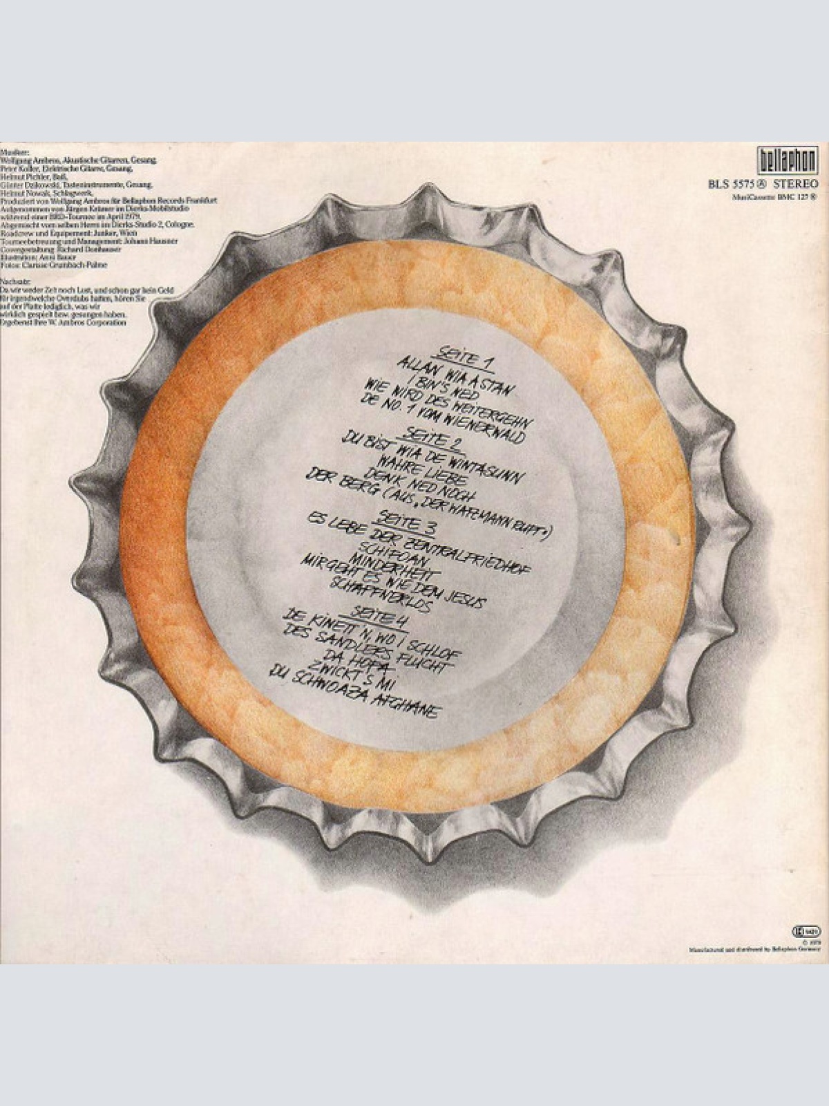 Vinyl / W. Ambros* - Live (...Auf Ana Langen, Finster'n Stroß'n)