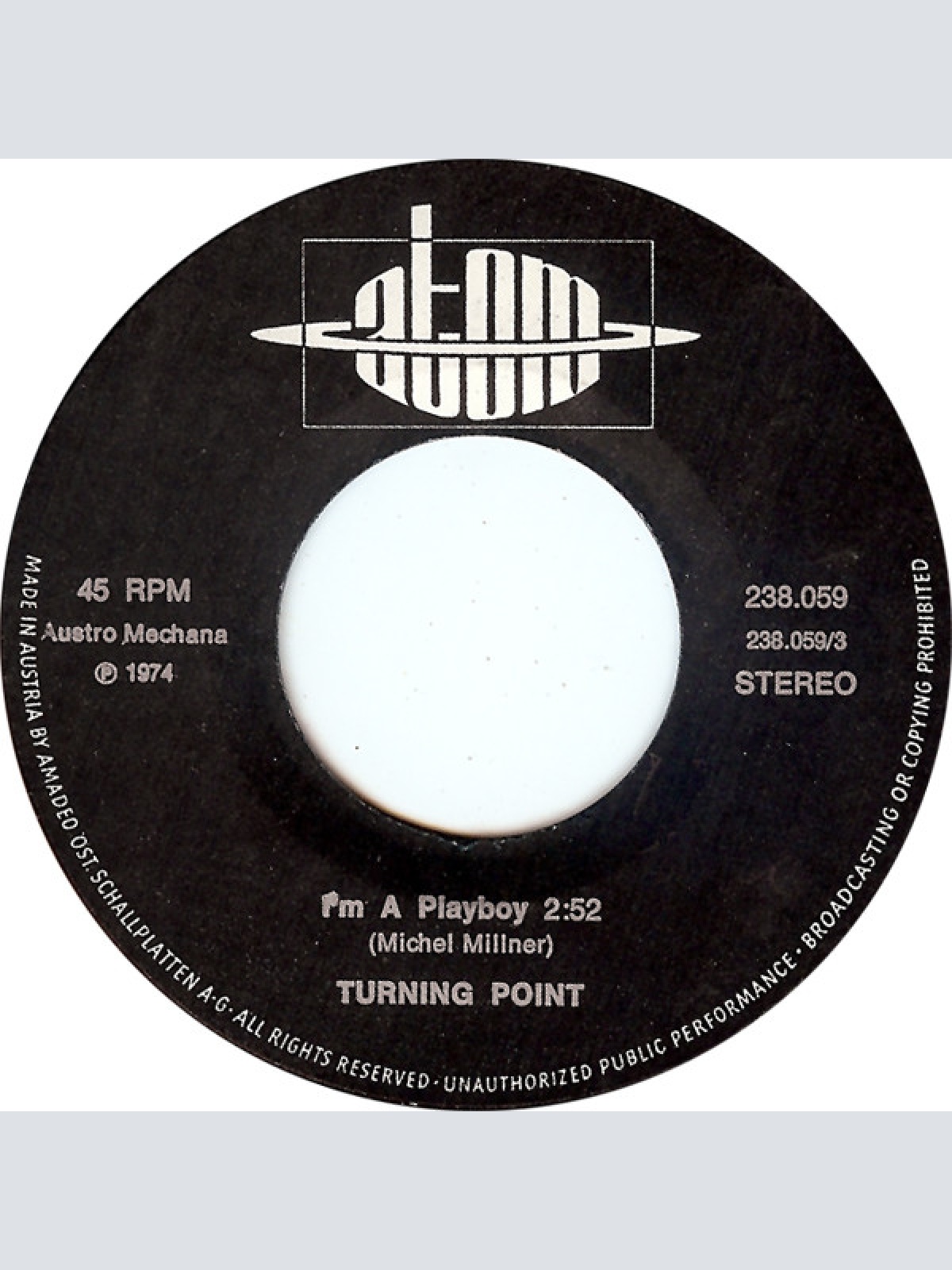 Vinyl / Turning Point (4) - I'm A Playboy