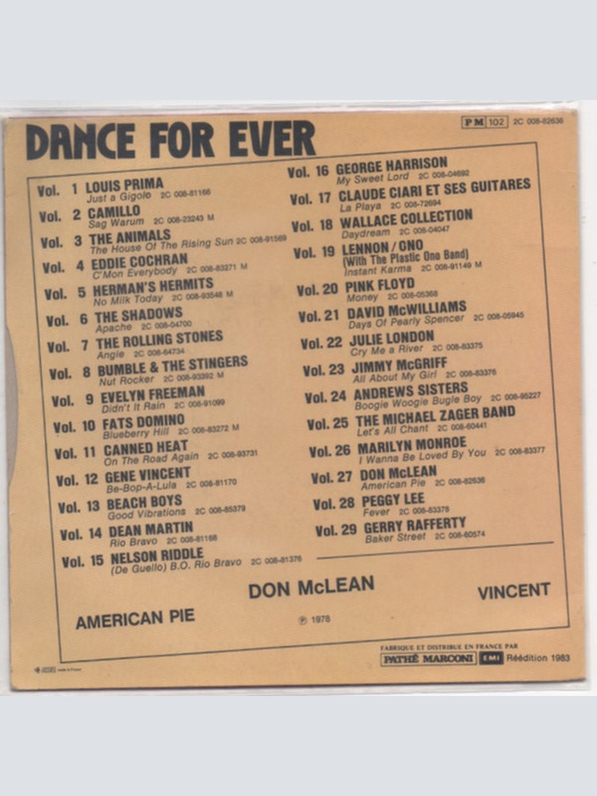 Vinyl / Don McLean - American Pie