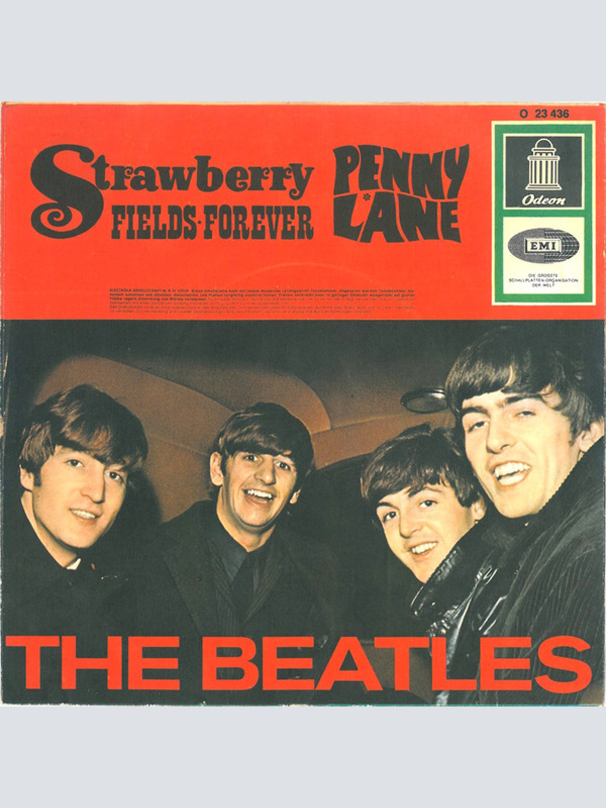 Vinyl / The Beatles - Strawberry Fields Forever / Penny Lane