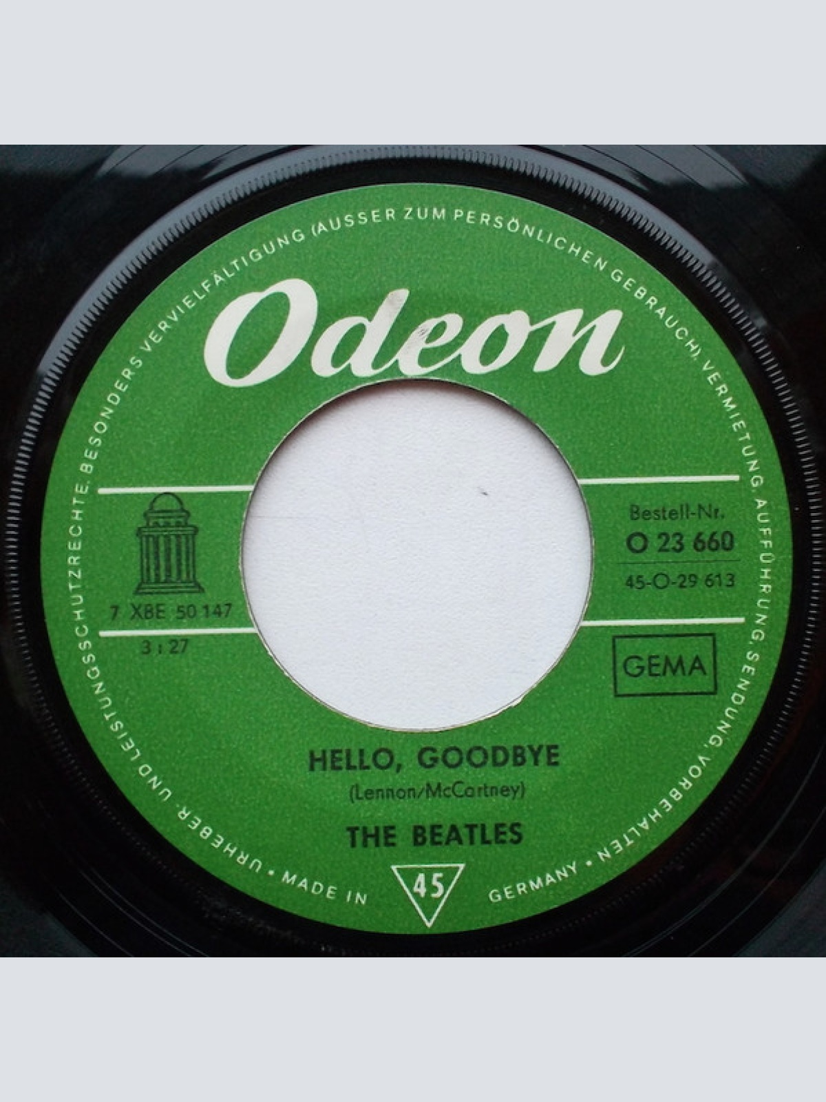 Vinyl / The Beatles - Hello, Goodbye / I Am The Walrus