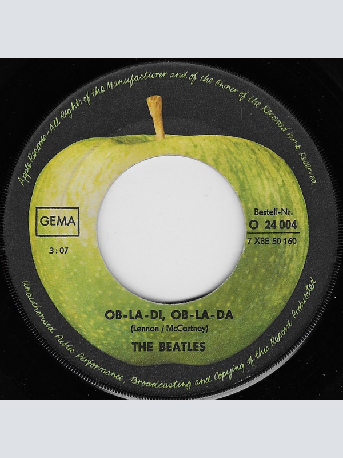 Vinyl / The Beatles - Ob-La-Di, Ob-La-Da / While My Guitar Gently Weeps