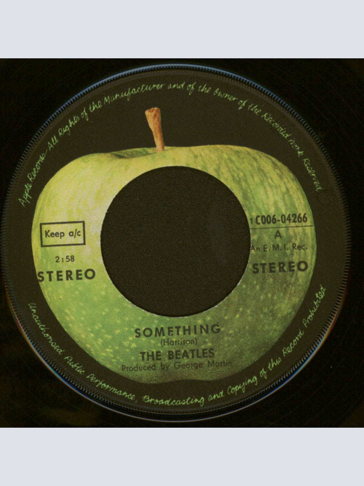 Vinyl / The Beatles - Something / Come Together