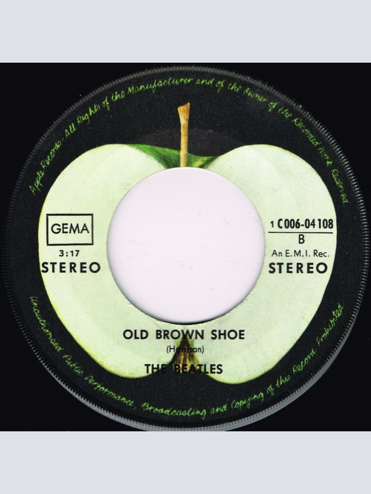 Vinyl / The Beatles - The Ballad Of John And Yoko / Old Brown Shoe