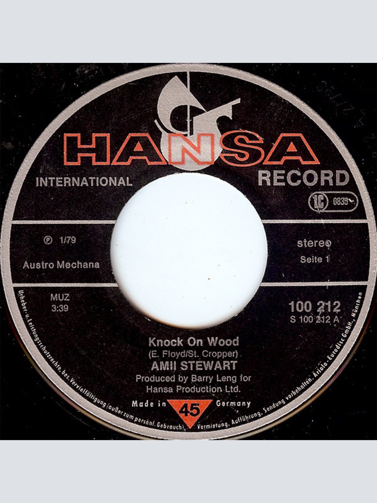 Vinyl / Amii Stewart - Knock On Wood