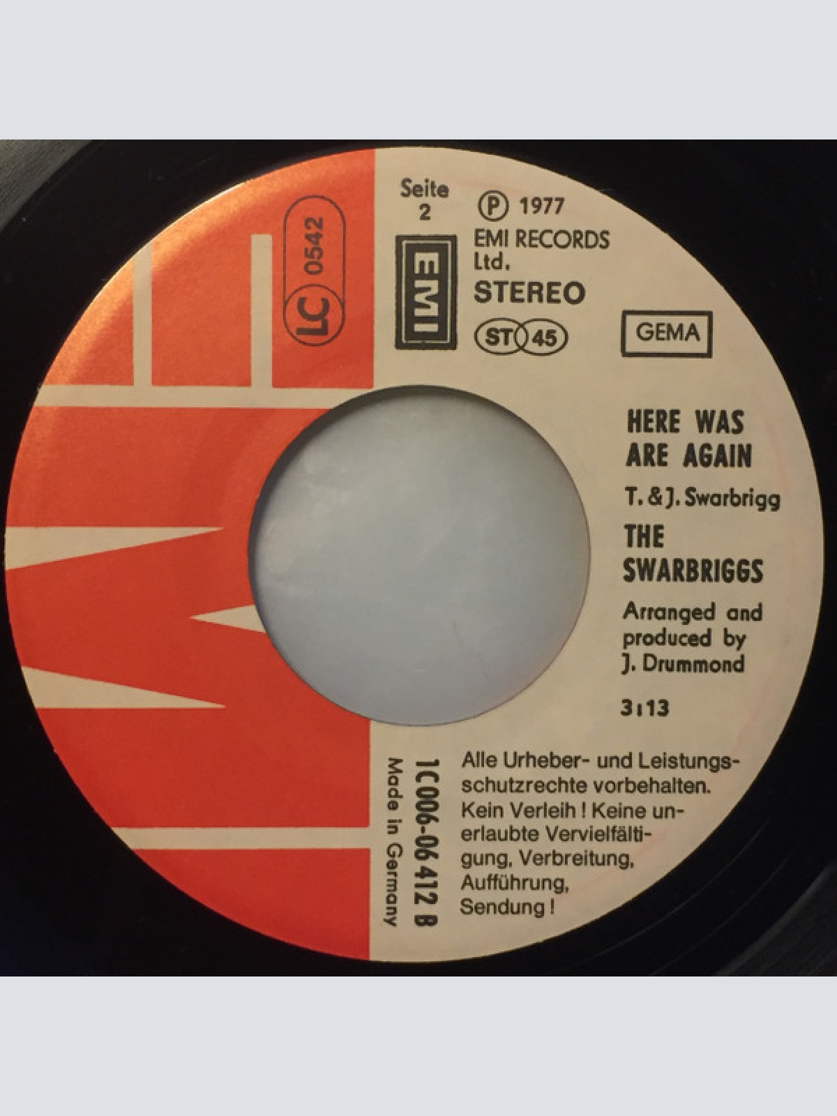 Vinyl / The Swarbriggs Plus Two - It's Nice To Be In Love Again