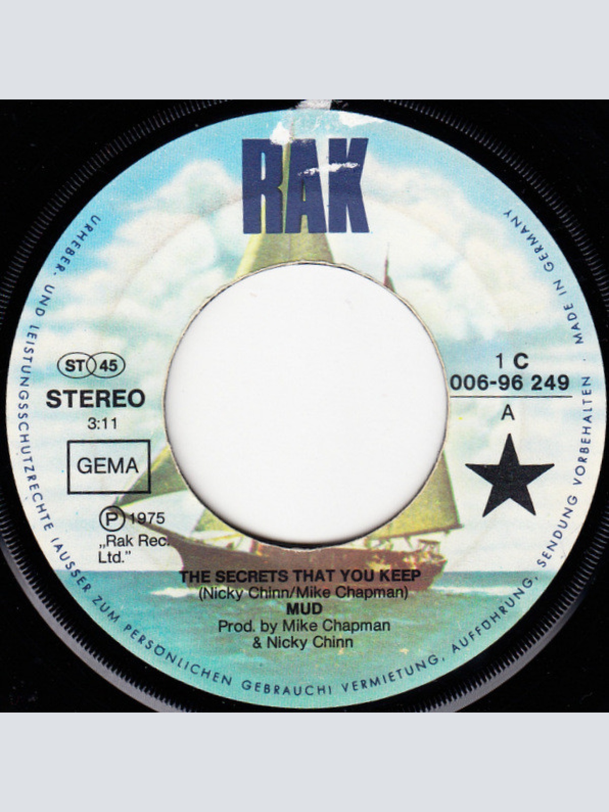 Vinyl / Mud - The Secrets That You Keep