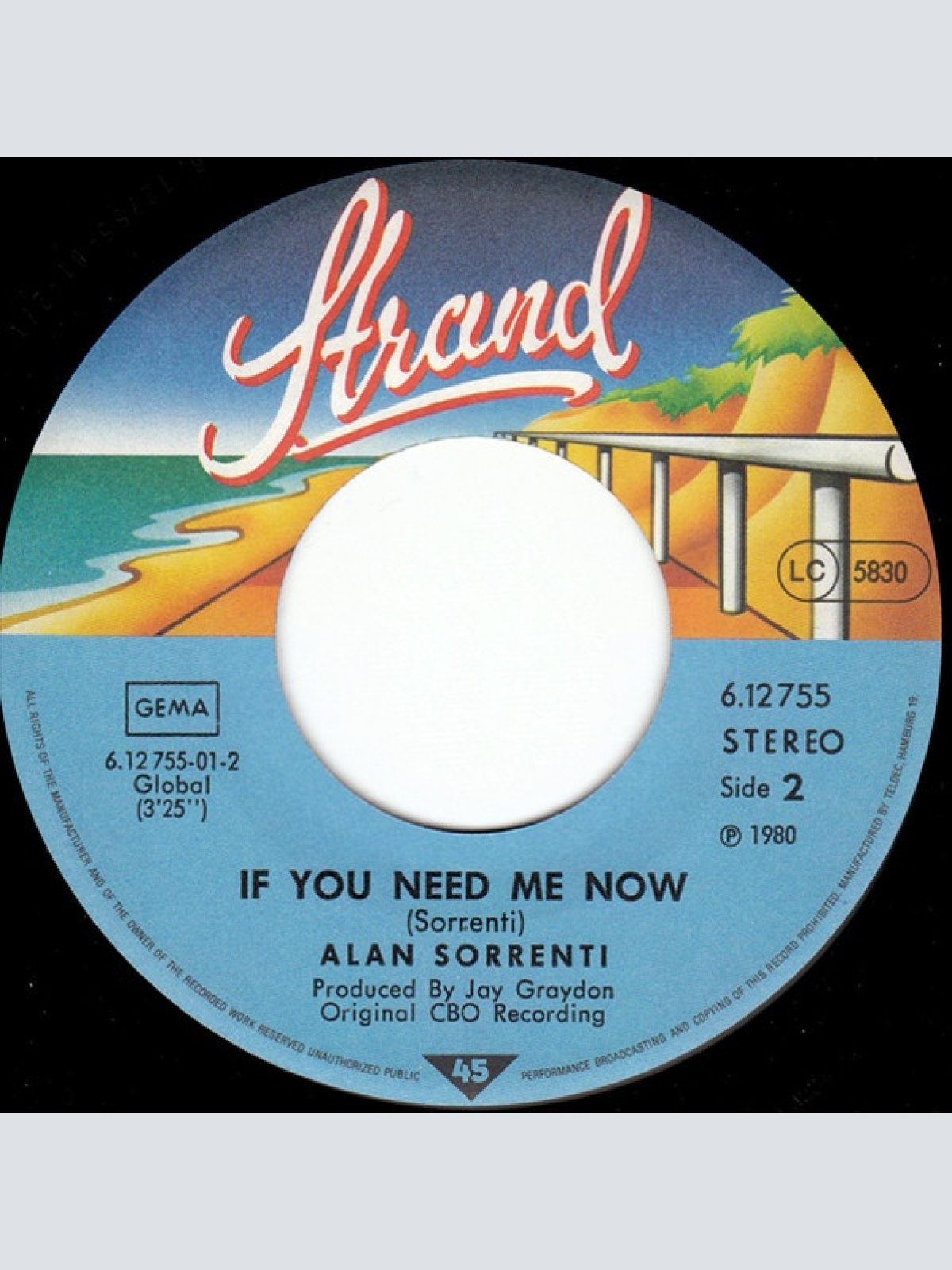 Vinyl / Alan Sorrenti - Non So Che Darei