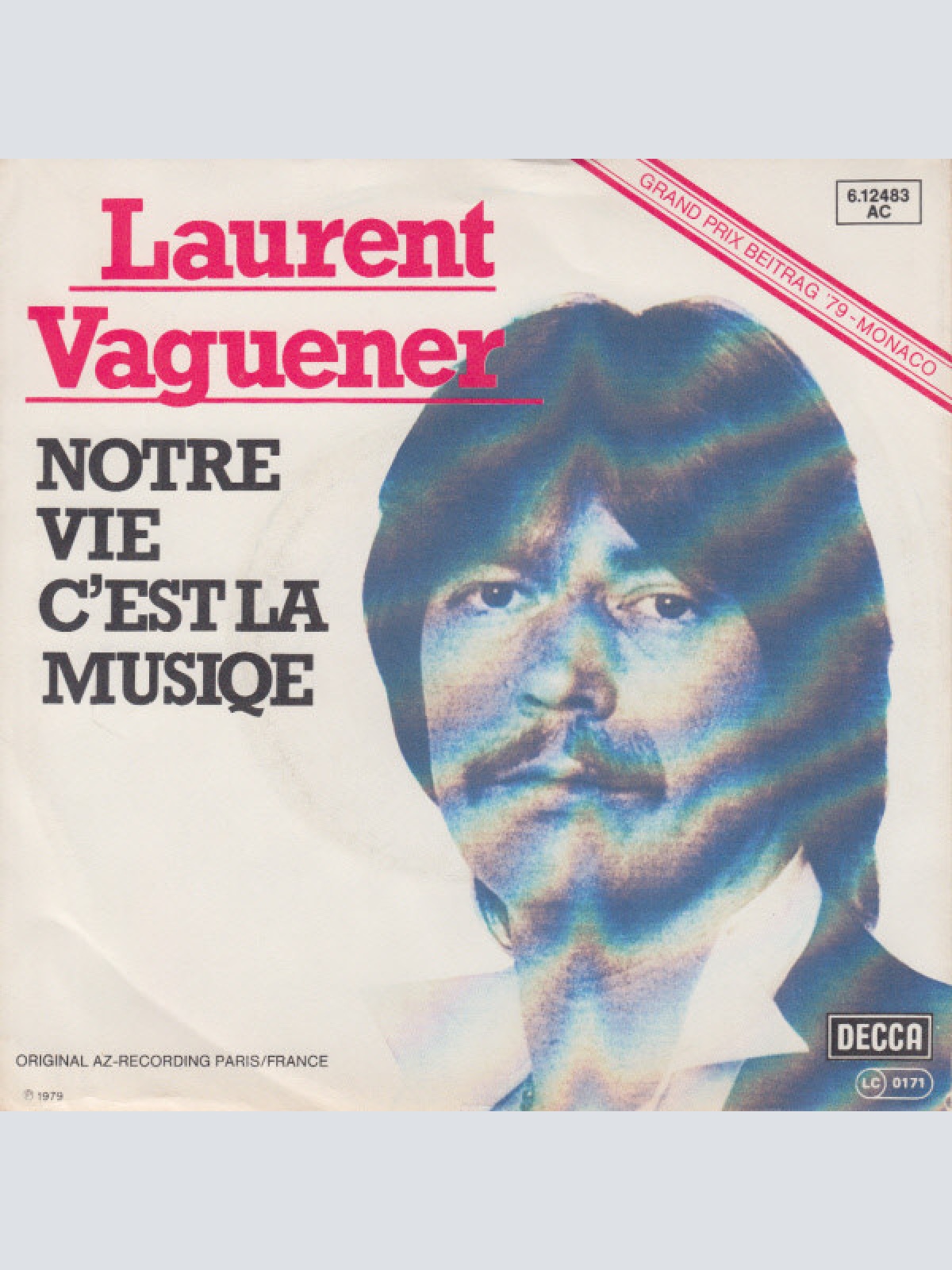 Vinyl / Laurent Vaguener - Notre Vie C'est La Musique